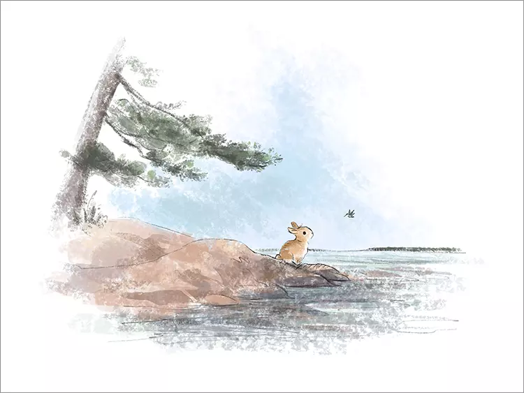 The Lake [PRINT], Alan Barillaro