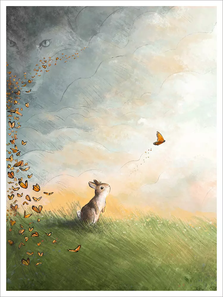 Bunns Rabbit - Cover [PRINT], Alan Barillaro