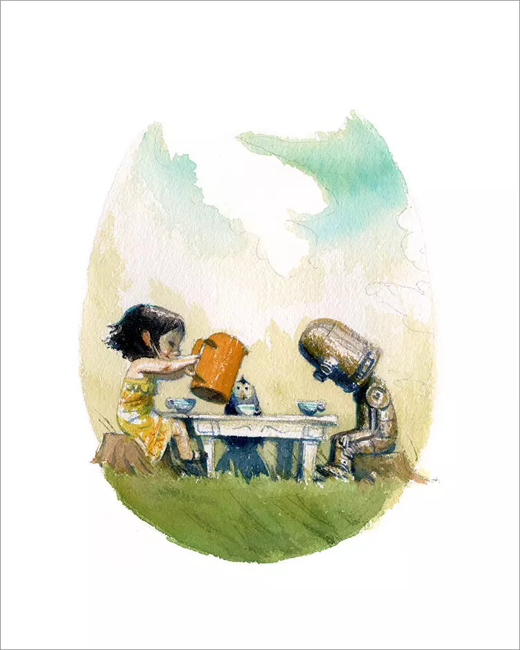 Tea for Three [PRINT], Chris Appelhans