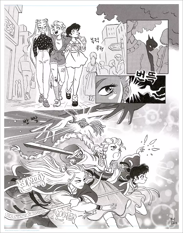 Manhwa Magical Girls [PRINT], Bridget  Underwood 