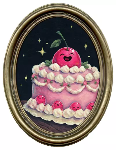 Pink Slime Cake, Norma Martinez