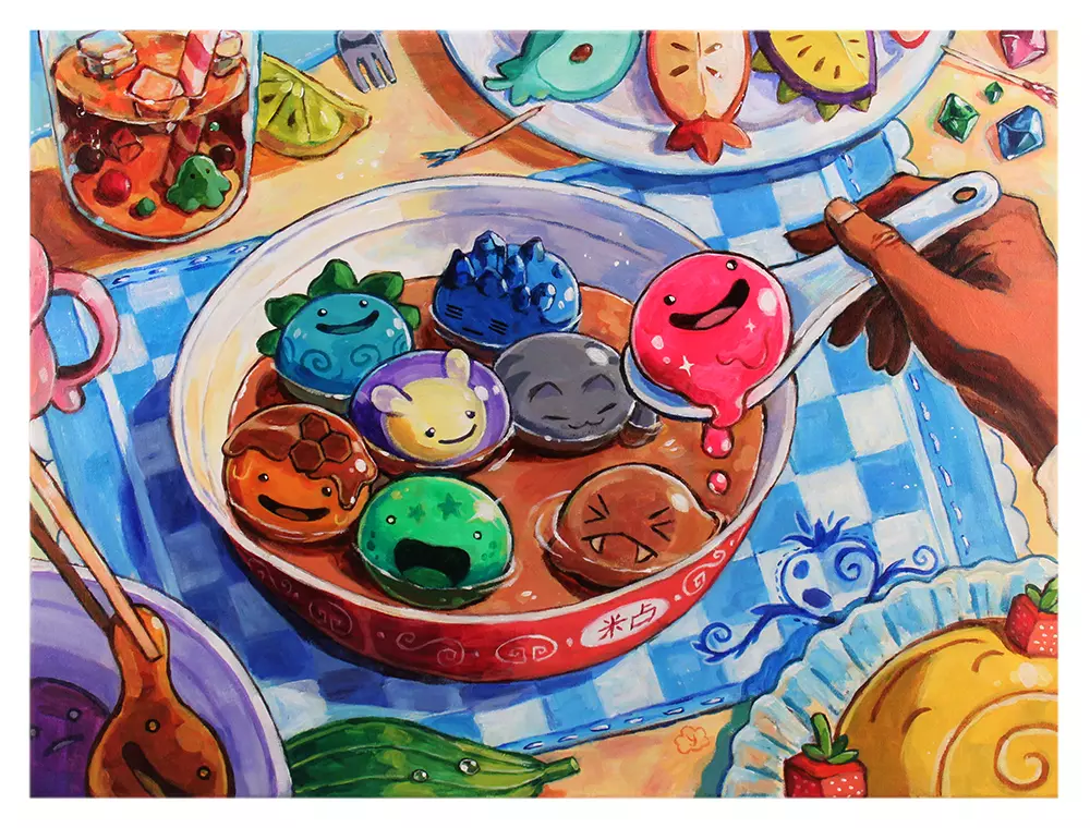 Slime Breakfast, cracklewink