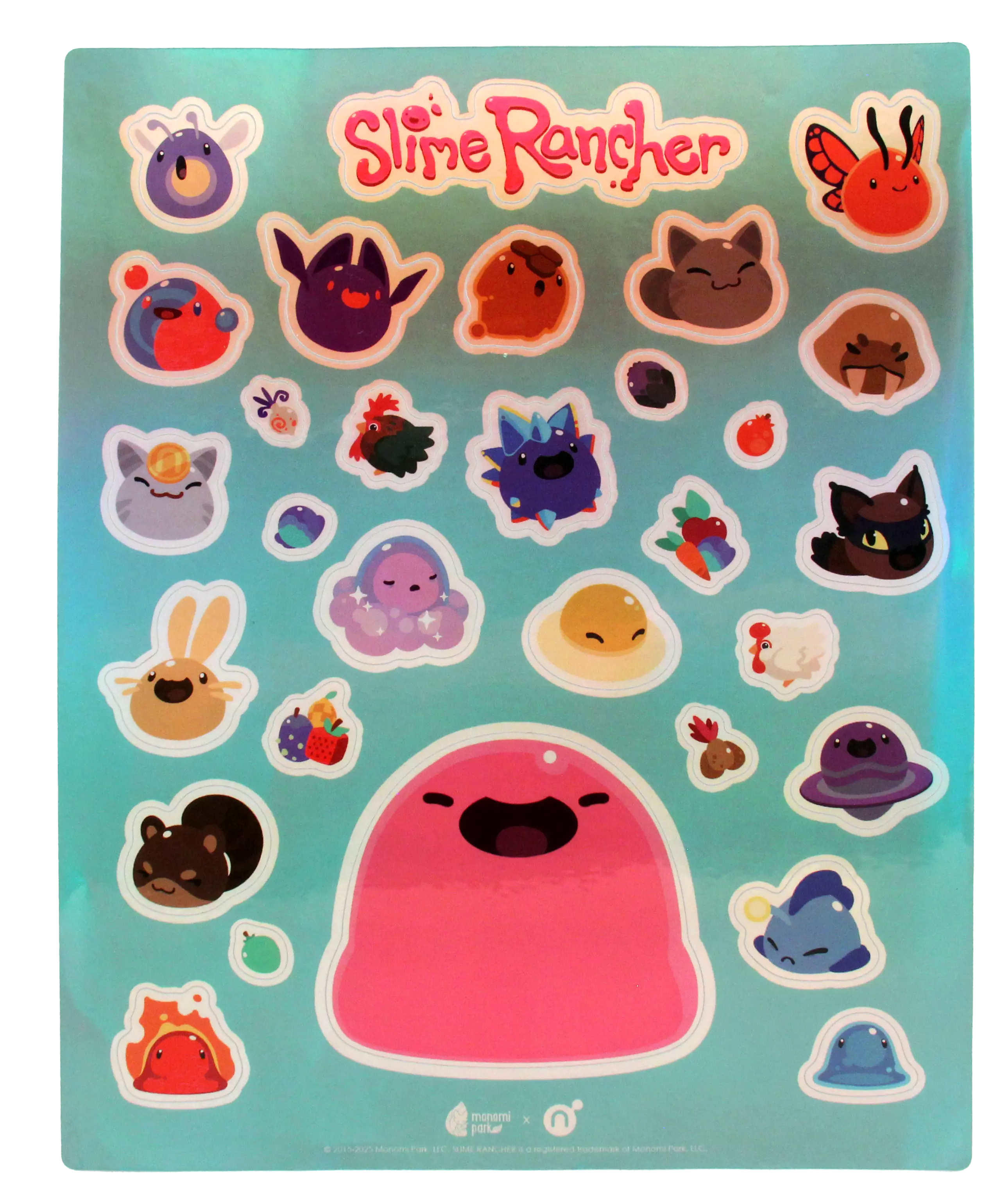 Slime Rancher Holographic Sticker Sheet