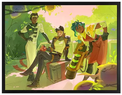 Afternoon Slimes, crowwkui