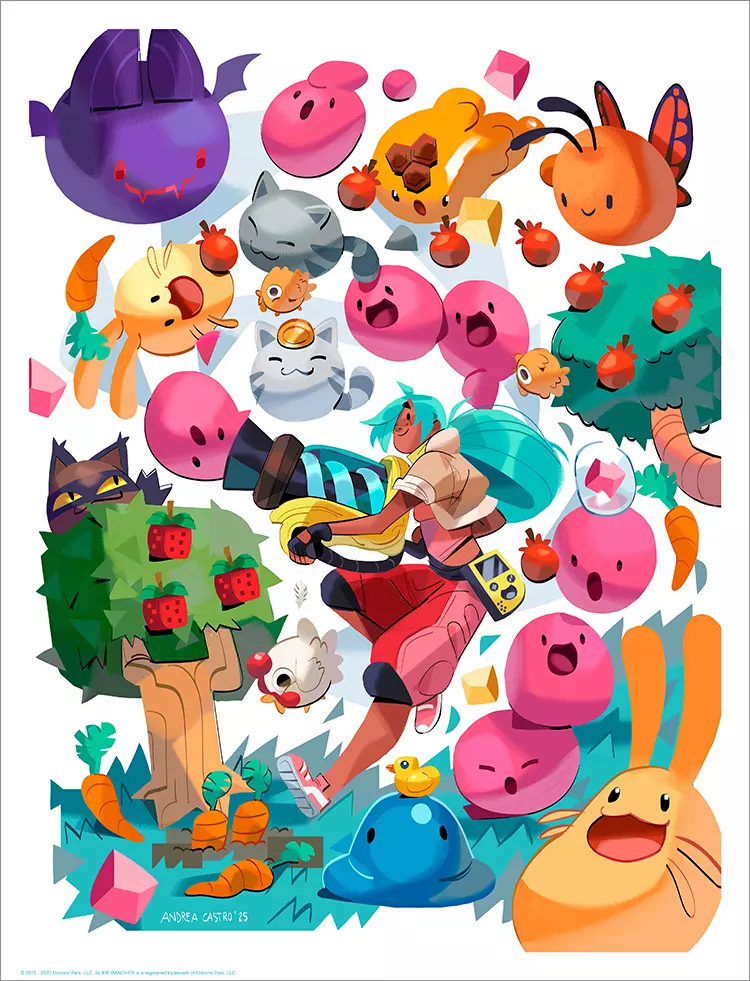 Slime Havoc [PRINT], Andrea Castro