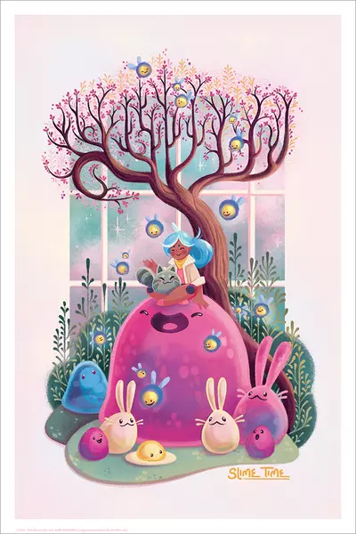 Slime Time [PRINT], Beverly Arce