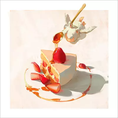 Angel Cake [PRINT], Airi Pan