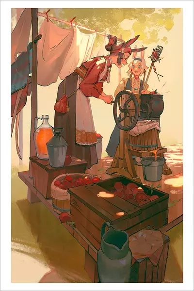 Apple Cider [PRINT], Airi Pan