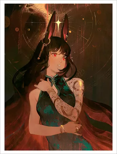 Gold - Open Edition [PRINT], Airi Pan