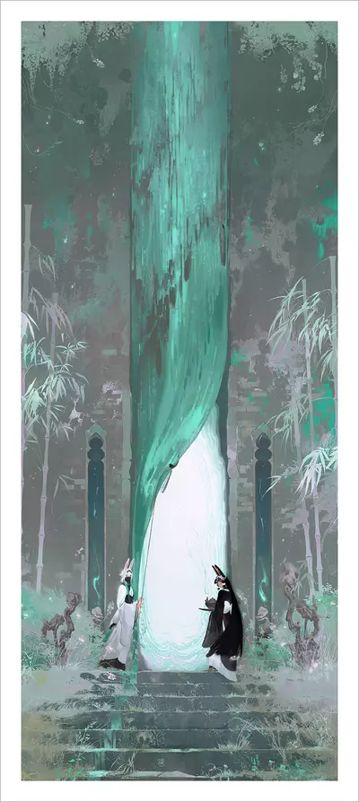 The Waterfall [PRINT], Airi Pan