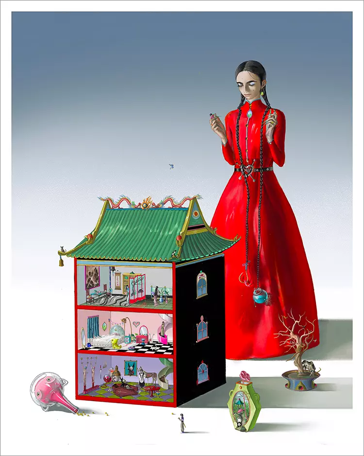Doll House [PRINT], Qingyi