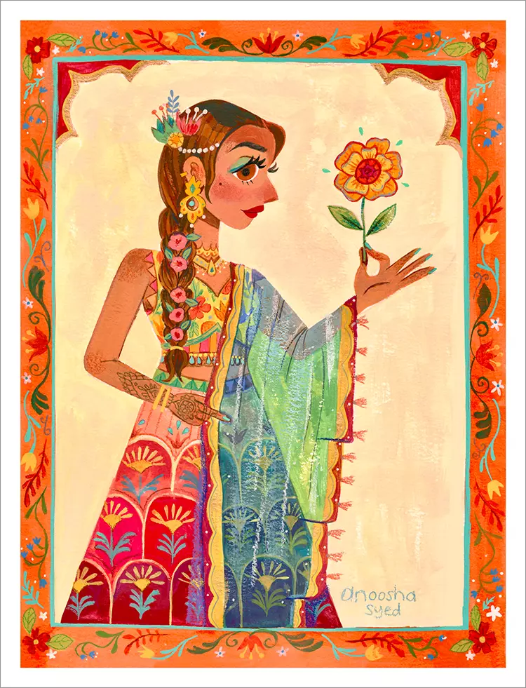 Scarlet [PRINT], Anoosha Syed