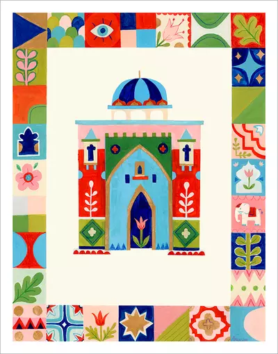 Red Palace [PRINT], Anoosha Syed