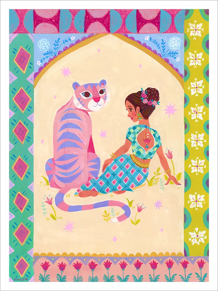 Kashmiri and Chai [PRINT], Anoosha Syed