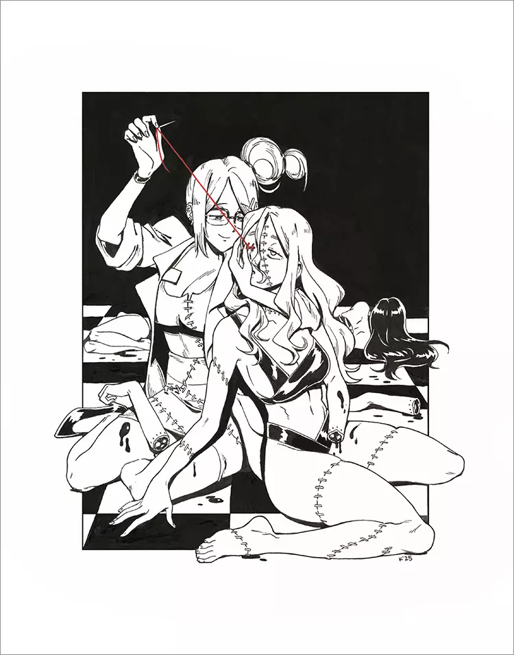 Fastened [PRINT], Mariel Cartwright