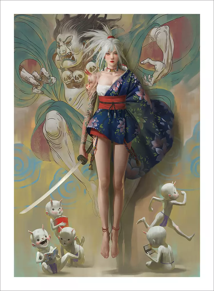 My Spirit [PRINT], Zeen Chin