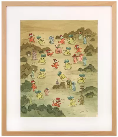 Cabin Head and Tree Head [page 8], Scott C.