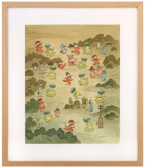 Cabin Head and Tree Head [page 8], Scott C.