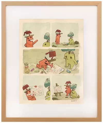 Cabin Head and Tree Head [page 35], Scott C.