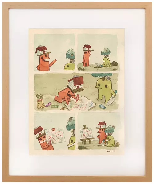 Cabin Head and Tree Head [page 35], Scott C.