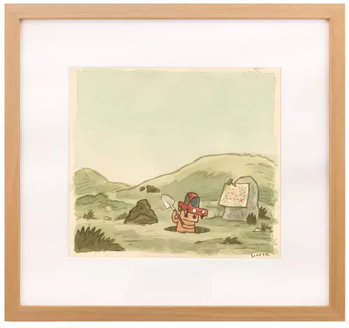 Cabin Head and Tree Head [page 41, lower panel], Scott C.