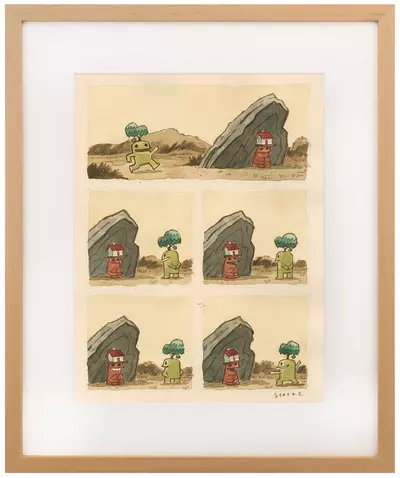 Cabin Head and Tree Head [page 44], Scott C.