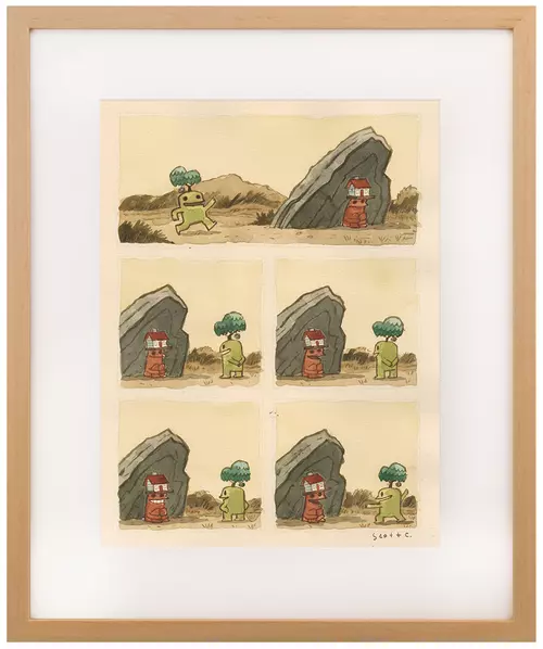 Cabin Head and Tree Head [page 44], Scott C.