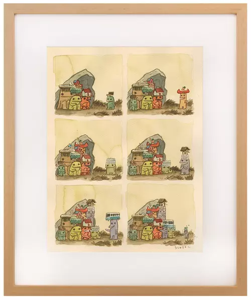 Cabin Head and Tree Head [page 47], Scott C.