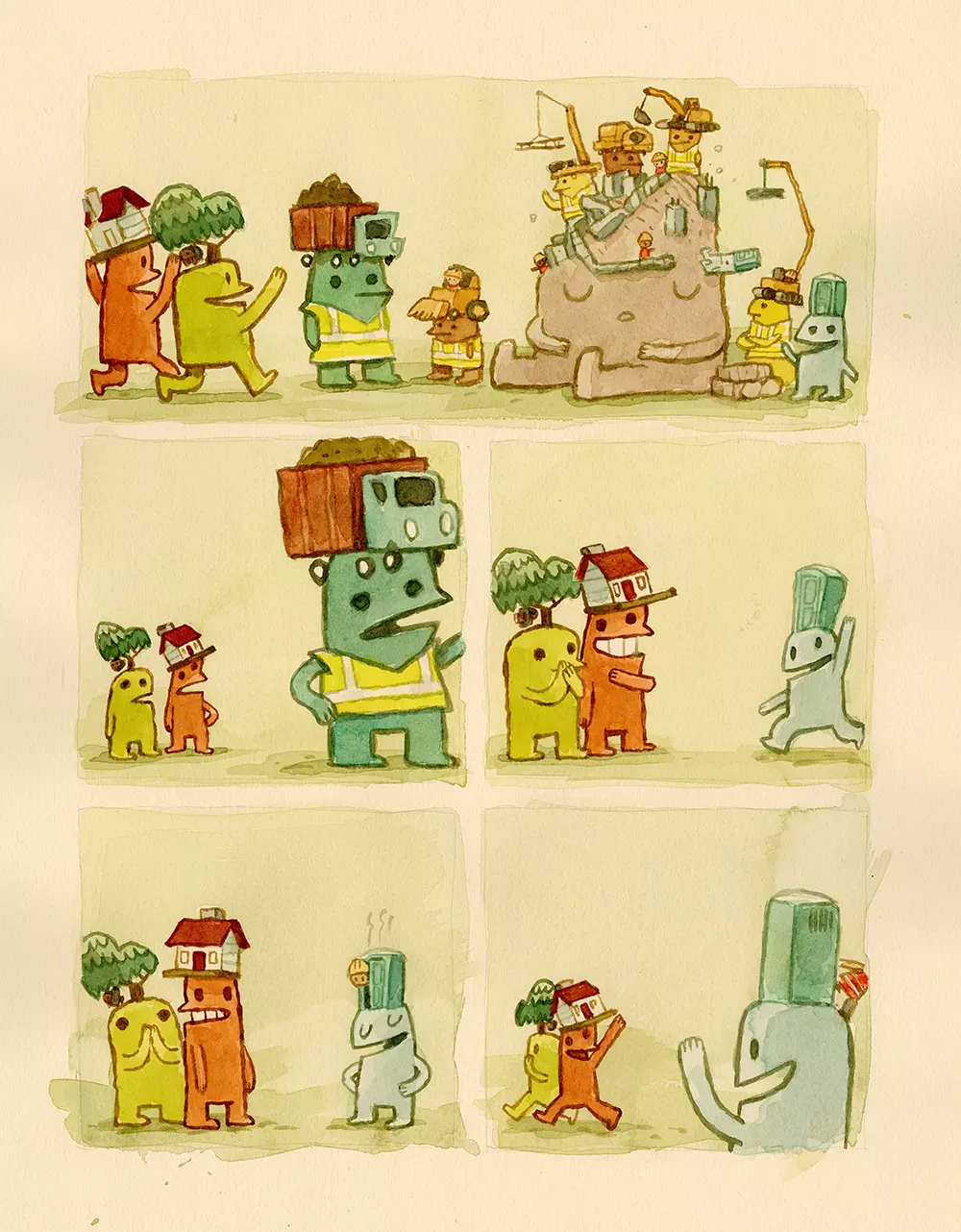 Cabin Head and Tree Head [page 11], Scott C.