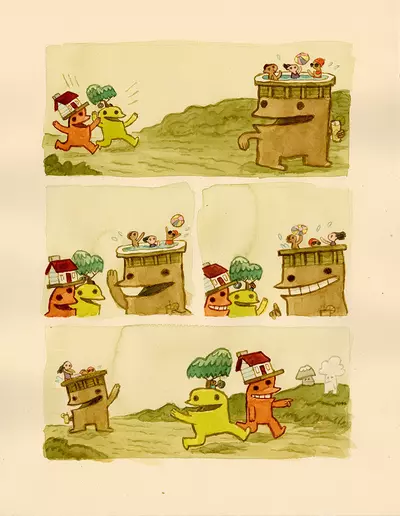 Cabin Head and Tree Head [page 10], Scott C.