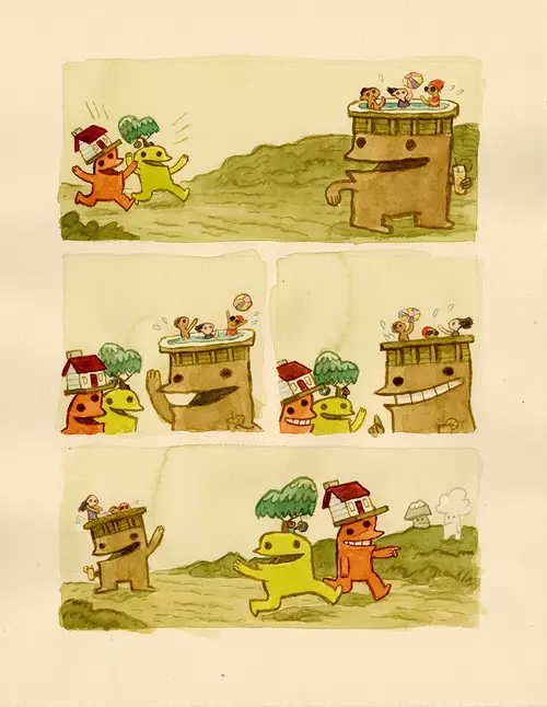 Cabin Head and Tree Head [page 10], Scott C.