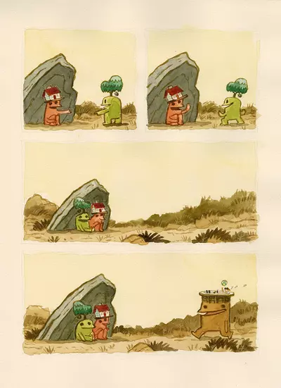 Cabin Head and Tree Head [page 45], Scott C.