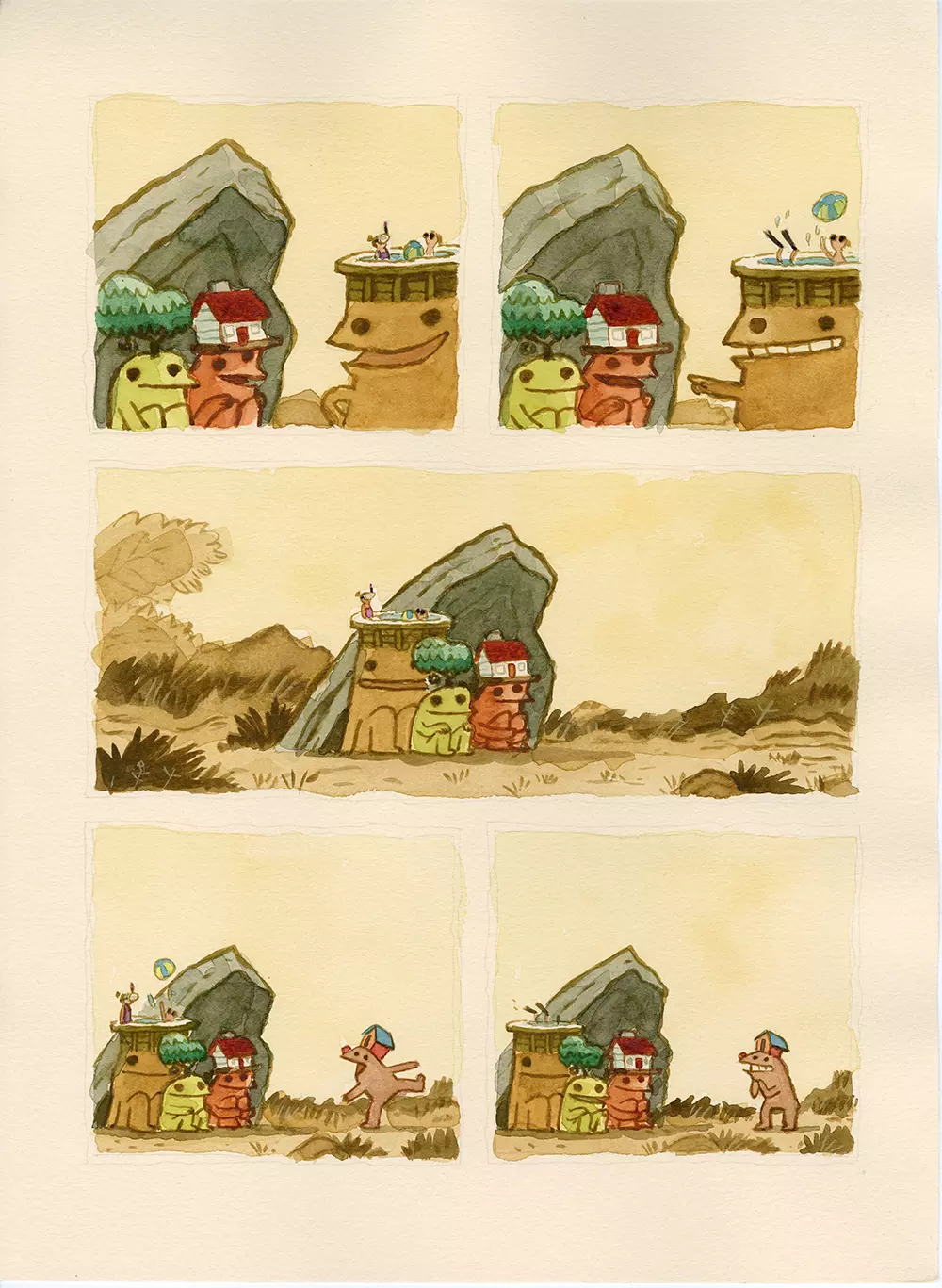 Cabin Head and Tree Head [page 46], Scott C.