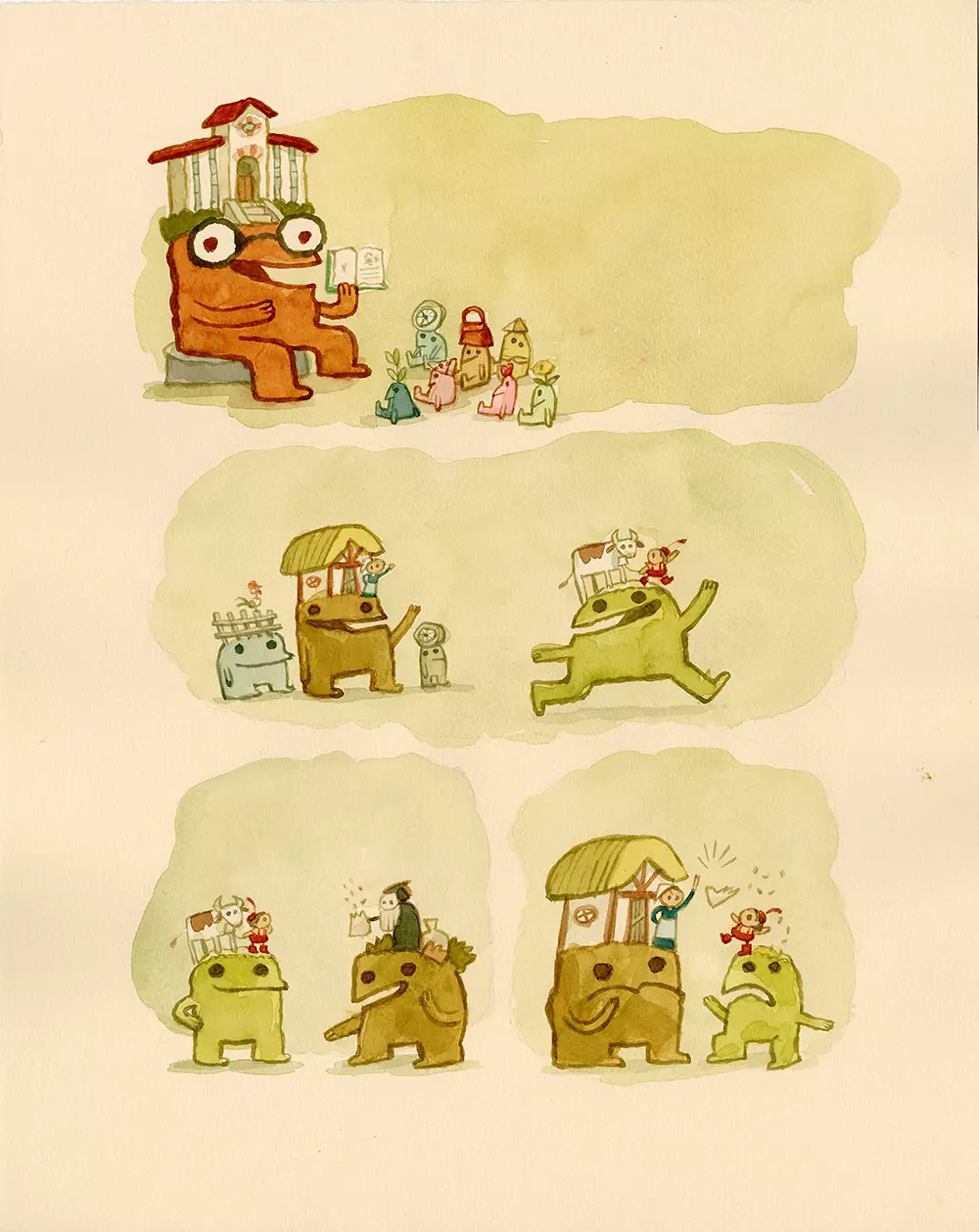 Cabin Head and Tree Head [page 80], Scott C.