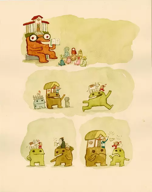 Cabin Head and Tree Head [page 80], Scott C.