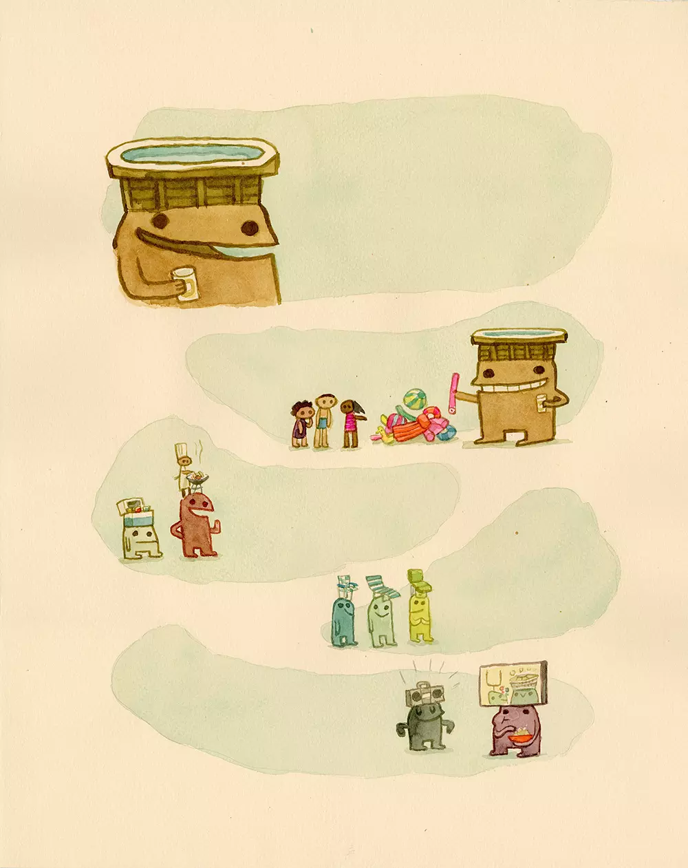 Cabin Head and Tree Head [page 84], Scott C.