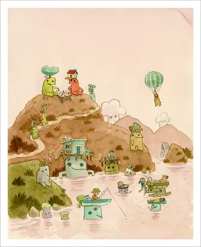 Hillside [PRINT], Scott C.