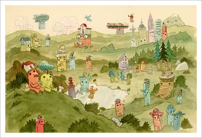 Panorama [PRINT], Scott C.