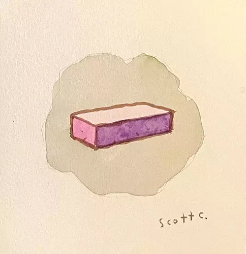 Cabin Head and Tree Head [Portraits Spot Illustration], Scott C.