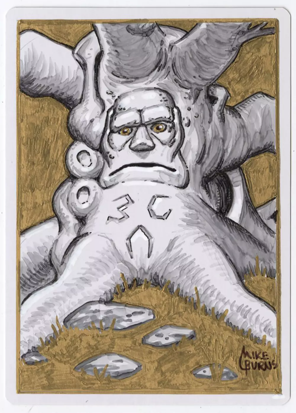 Tree Karn [Karn, the Great Creator], Mike Burns