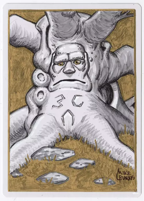 Tree Karn [Karn, the Great Creator], Mike Burns