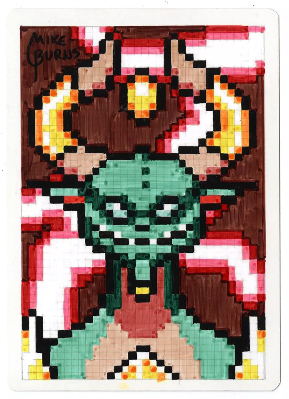 Pixel Perfect Nicol Bolas [Lightning Bolt], Mike Burns