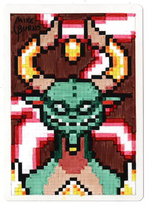 Pixel Perfect Nicol Bolas [Lightning Bolt], Mike Burns