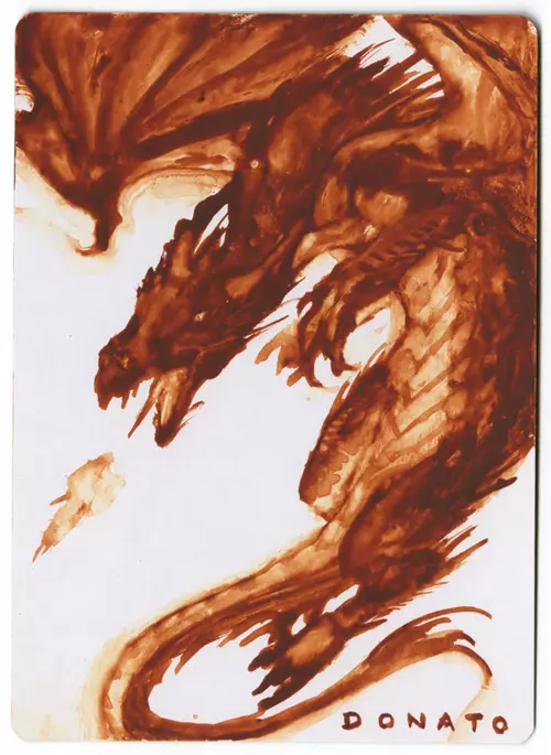 Shivan Dragon [Shivan Dragon], Donato Giancola