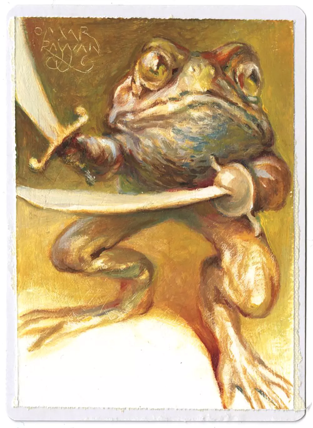 Danger Frog [Amphibian Downpour], Omar Rayyan