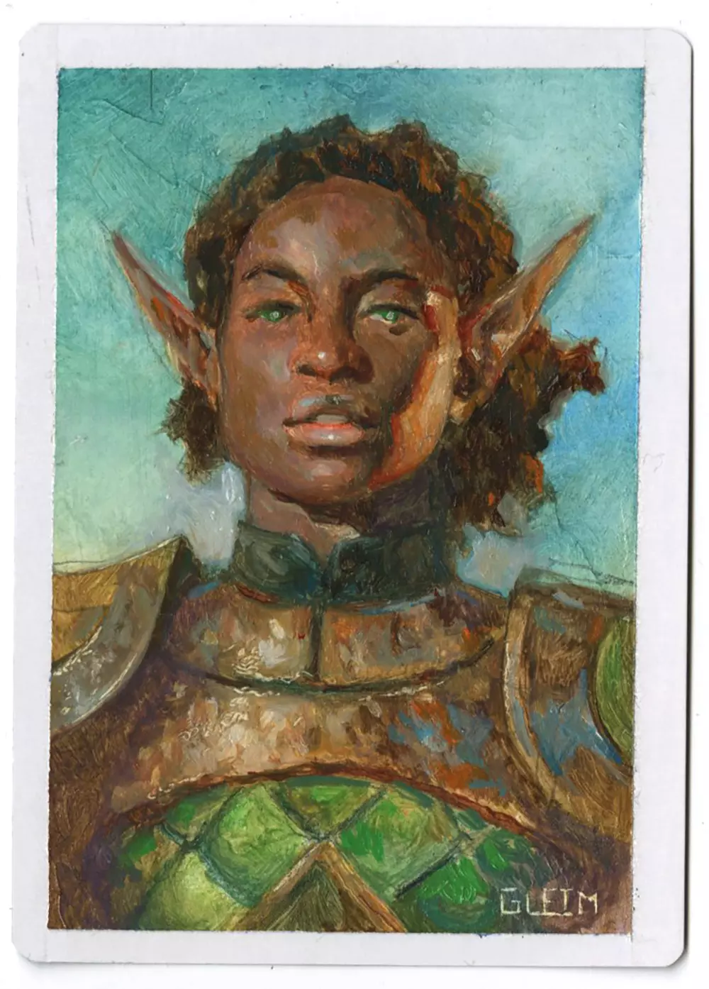 Portrait [Elvish Visionary], Quintin Gleim