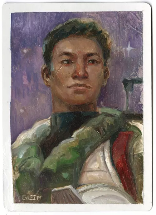 Portrait [Galactic Wayfarer], Quintin Gleim