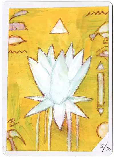 Heiroglyphic Lotus [Radiant Lotus], Bruce Brenneise