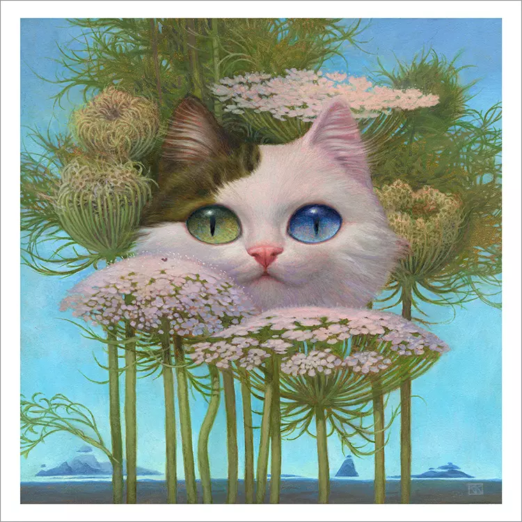 Cheshire Cat - Day [PRINT], Kristin Kwan