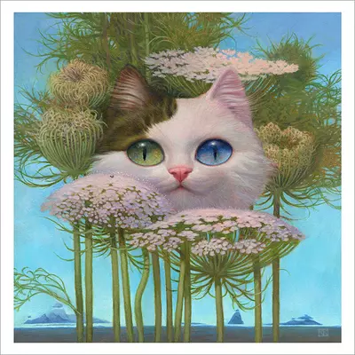 Cheshire Cat - Day [PRINT], Kristin Kwan